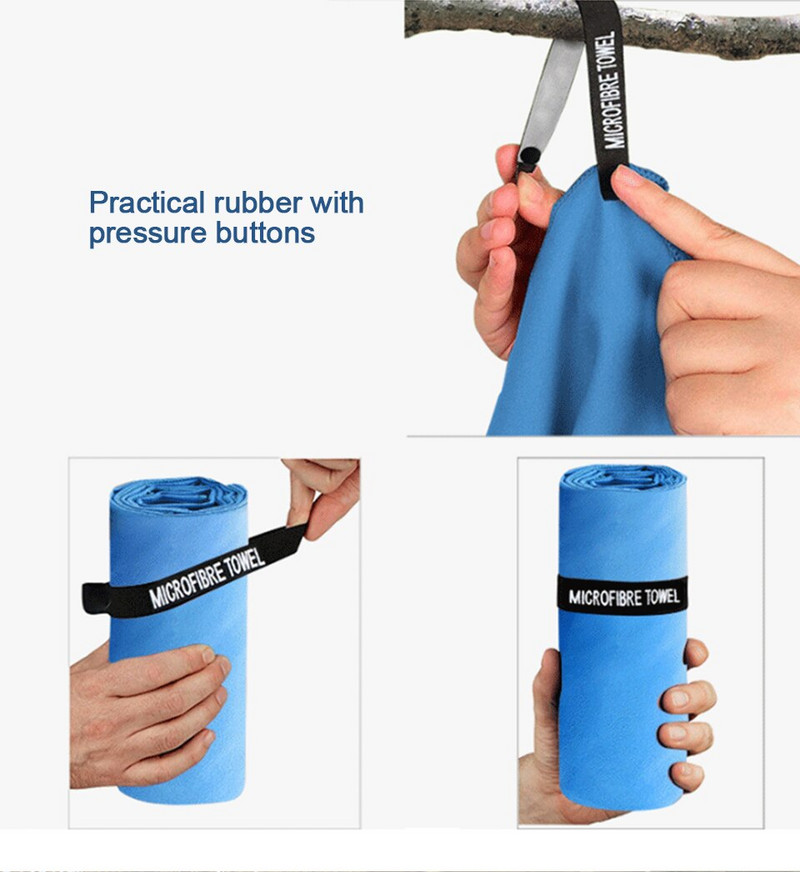 Sportiniai mikropluošto rankšluosčiai, greitai džiūstantys, puikiai sugeriantys turistiniai rankšluosčiai, ypač minkšti, lengvi sporto salės plaukimo jogos paplūdimio rankšluosčiai