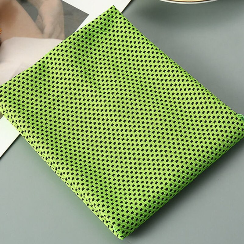 Vėsinantys lediniai rankšluosčiai Mikropluošto Joga Vėsus plonas rankšluostis lauke Sportas Vasarą Vėsinantis šalikas Sporto salė Dėvėti apledėjimo prakaito juosta Top sportinis rankšluostis