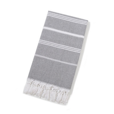 Prosop de baie extra mare din bumbac cu dungi turcești cu ciucuri Călătorie Baie de camping Sauna Plajă Sală de sport Pătură pentru piscină Eșarfă chirurgicală
