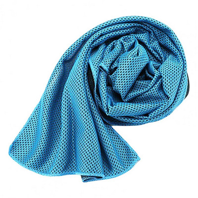 Kiváló sporttörölköző puha, pihe-puha mosható kemping fitnesz futáshoz jéghűtő törölköző