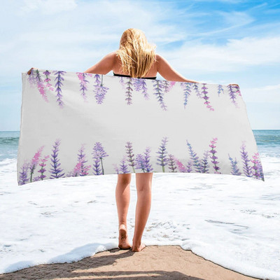 Szivárvány ívelt színű nagy fürdőlepedő kemping fürdőszoba kiegészítők Mikroszálas strandtörölköző otthoni fürdőlepedők felnőtteknek gyerekeknek