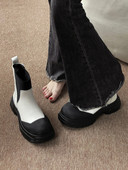 Madingi britiško stiliaus rudeniniai žieminiai batai moterims