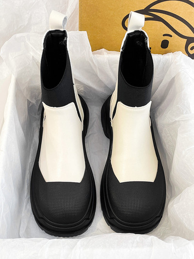 Madingi britiško stiliaus rudeniniai žieminiai batai moterims