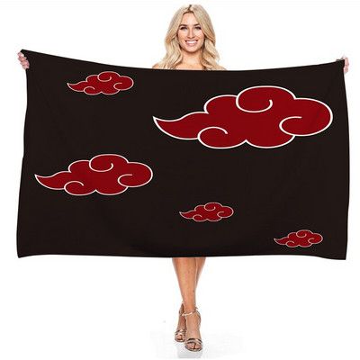 Anime desene animate Nor roșu prosop de baie vară călătorii fără nisip prosop de plajă pătură prosop de față prosop de duș pentru copii băieți adulți cadou