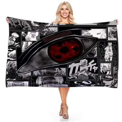 Anime desene animate Nor roșu prosop de baie vară călătorii fără nisip prosop de plajă pătură prosop de față prosop de duș pentru copii băieți adulți cadou