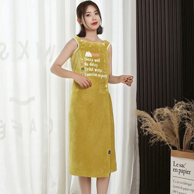 Madam New 2022 Fusta de baie din fibre superfine Robă înfășurată Îngroșare, uscare rapidă, prietenoasă cu pielea și bretele moi, prosop cu potrivire lungă