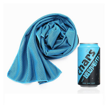 Ice Cold Towel Cooling Sports Towel Can Quick-striing Outdoor Sports Cold Feeling Gym Πετσέτα απορρόφησης ιδρώτα 30x140CM ZQQ