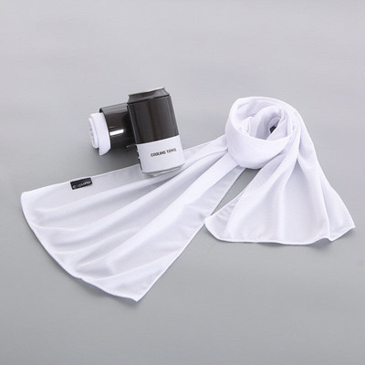 Vėsinantys lediniai rankšluosčiai Mikropluošto Joga Vėsus plonas rankšluostis lauke Sportas Vasarą Vėsinantis šalikas Sporto salė Dėvėti apledėjimo prakaito juosta Top sportinis rankšluostis