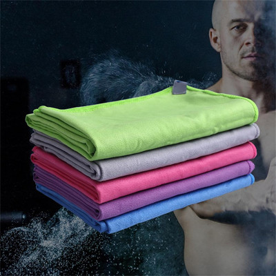 Μεγάλη εφαρμογή Yoga Fitness Sports Towel Workout Towel Polyester Ευρεία εφαρμογή