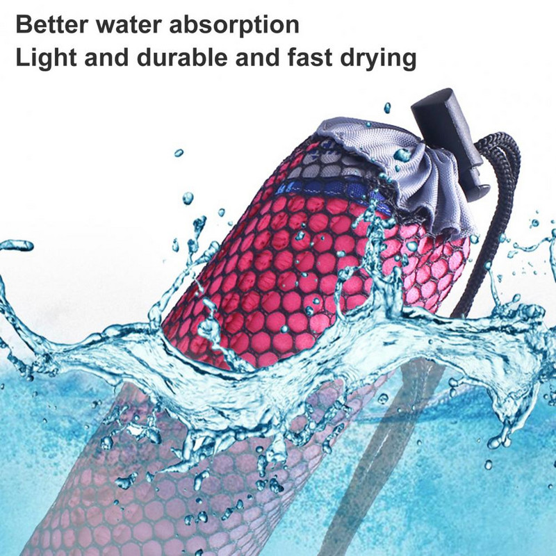 Nagyszerű jóga fitnesz sporttörölköző poliészter, széles körű edzéshez