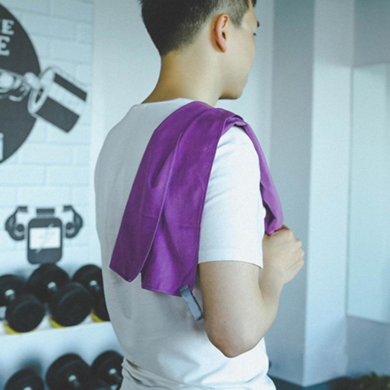 Prosop de curățare Ultra moale Absorbție puternică de apă Uscare rapidă Yoga Fitness Sport Prosop pentru exterior