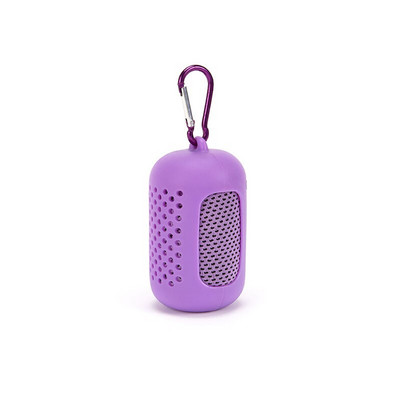 Prosop de răcire pentru sport cu uscare rapidă Fibră de poliester Prosop pentru senzație de frig Manșon din silicon pentru răcire Fitness Absorbție de transpirație Prosop rece