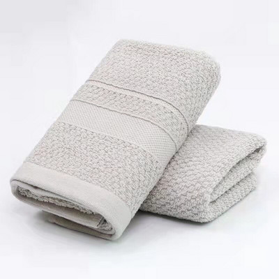 100% medvilninis vonios rankšluosčių rinkinys, sugeriantis suaugusiųjų vonios rankšluosčiai, minkštas, švelnus, draugiškas veidui dušo rankšluostis, skirtas vonios skalbimo šluostei 33*74 cm