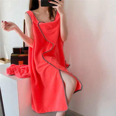 Hordható női fürdőlepedő szoknya nedvszívó fürdőruha szauna gyógyfürdő testköntös otthoni zuhanysapka törölközők fürdőszobai ajándék hölgyeknek