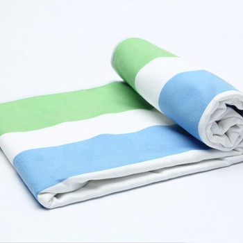 Висококачествена абсорбираща микрофибърна кърпа за баня Суха плажна кърпа за баня Двулицева кадифена кърпа за баня за спорт в банята 80x160cm