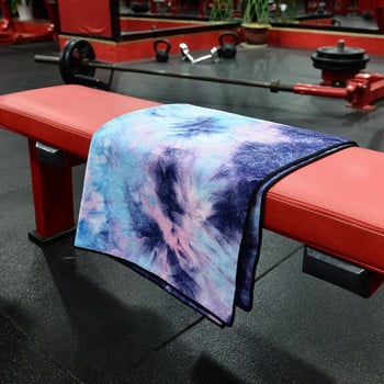 Cool Special Large Premium Sublimation Microfiber Face Quick Dry, βαμμένη με γραβάτα, αθλητική πετσέτα για γυμναστήριο