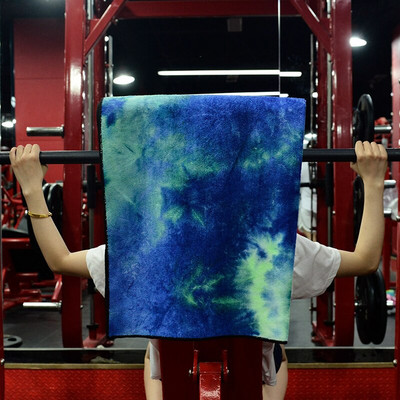 Cool Special Large Premium Sublimation Microfiber Face Quick Dry, βαμμένη με γραβάτα, αθλητική πετσέτα για γυμναστήριο