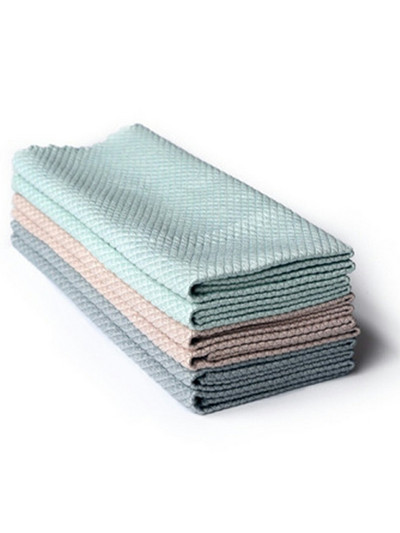 Veiksminga mikropluošto žuvų svarstyklių šluostė.