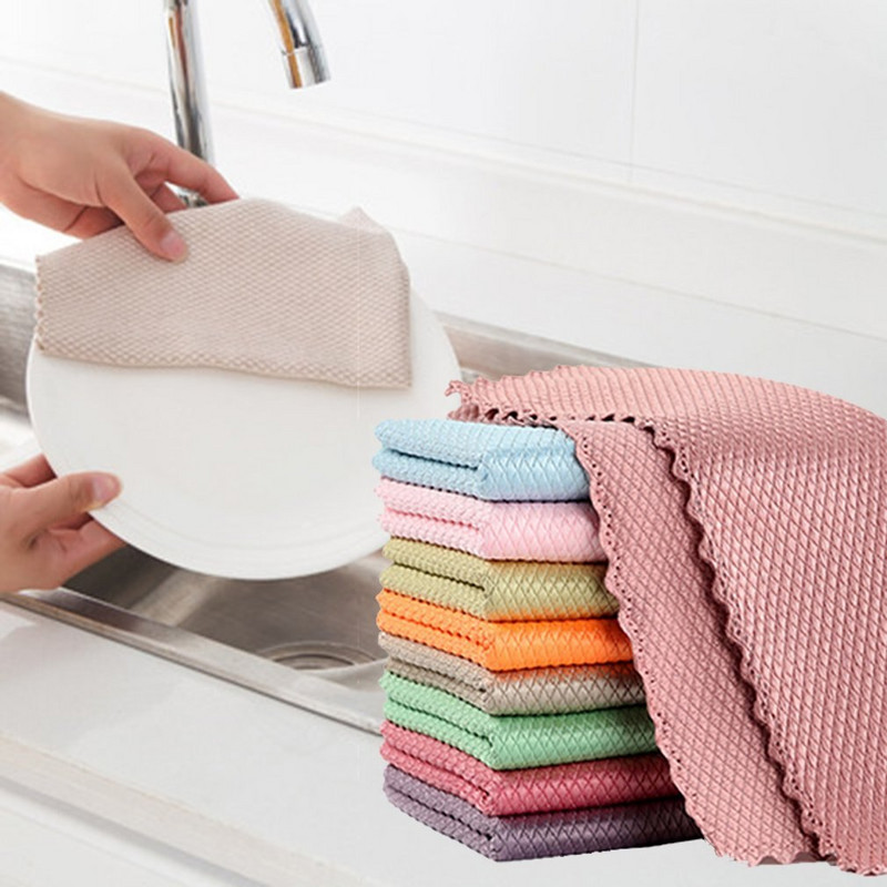 Veiksminga mikropluošto žuvų svarstyklių šluostė.