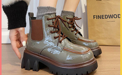 Moteriški batai iš eko odos - su raišteliais