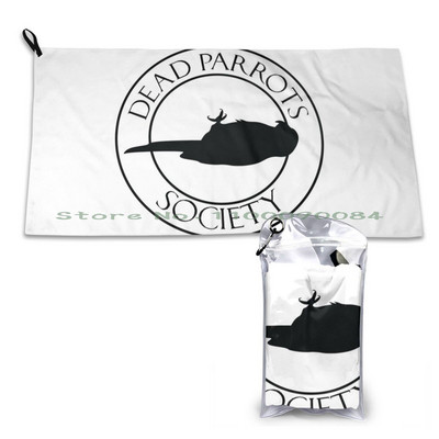 Dead Parrots Society Quick Dry Towel Gym Sport Bath Portable Monty Python Parrot Sketch Film Tv Movie Quote Logo Chapman
