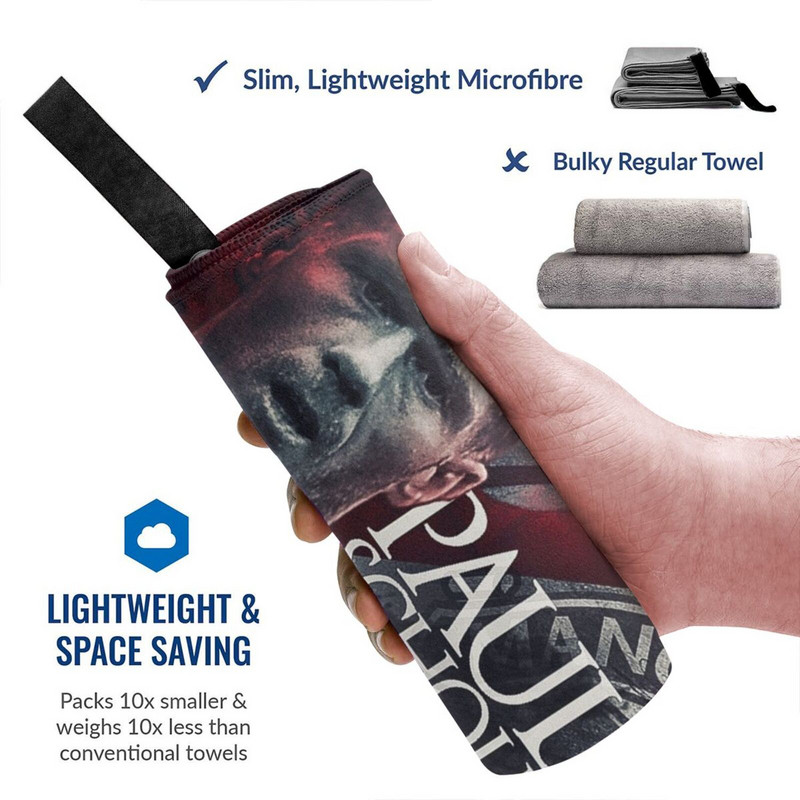 Paul Scholes Art Quick Dry Towel Gym Sports Bath Portable Paul Scholes Μαλακή τσέπη που απορροφά τον ιδρώτα και στεγνώνει άνετα