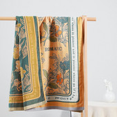 100% bumbac prosop de baie din tifon cu cinci straturi model de broderie de flori prosop absorbant de baie prosoape de mână acasă prosop de plajă