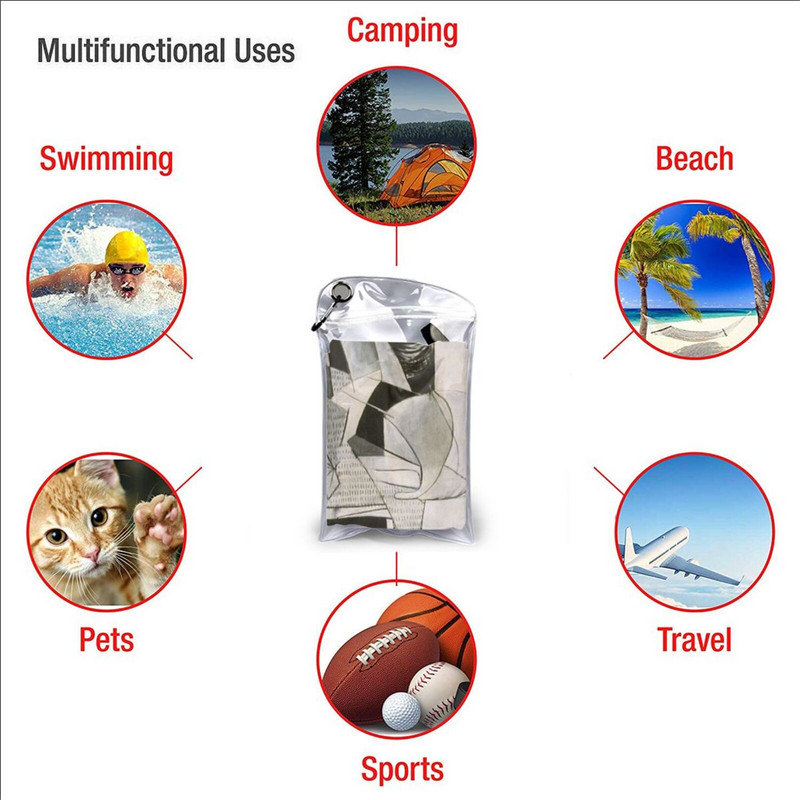 Guernica Prosop cu uscare rapidă Sală de sport Baie sportivă Portable Juego Naturaleza Arbol Bosque Frută Colores Planta Obra De Artista Bodegon