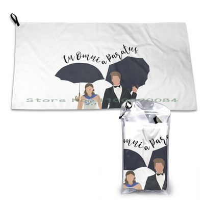 In Omnia Paratus Quick Dry Towel Gym Sports Bath Portable In Omnia Paratus Rory Gilmore Logan Huntzberger Rory Logan If You