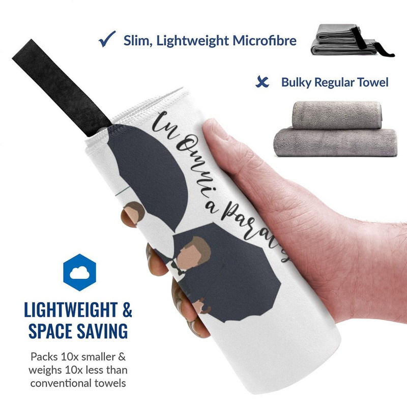 In Omnia Paratus Quick Dry Towel Gym Sports Bath Portable In Omnia Paratus Rory Gilmore Logan Huntzberger Rory Logan If You