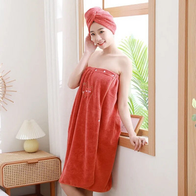 2kom/komplet Brzo sušeći ručnički ogrtač Kupaonski ručnik od mekanih mikrofibera Magic Upijajući ogrtač za plažu Ručnici za kupanje Ručnik za kupanje