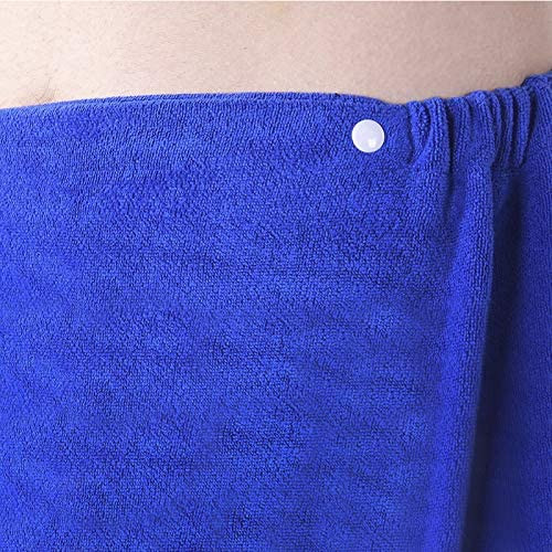 Pătură de duș pentru bărbați, din microfibră, prosop de baie, cu buzunar, pătură de gimnastică, halat de baie, halat de baie pentru băieți.