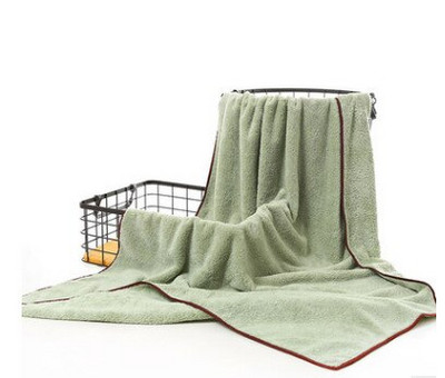 New Arrival Microfiber ύφασμα Μασίφ Coral Cashmere Πετσέτα μπάνιου Beauty Salon Sauna Spa Μπουρνούζια Απορροφητικές Πετσέτες θαλάσσης για ενήλικες