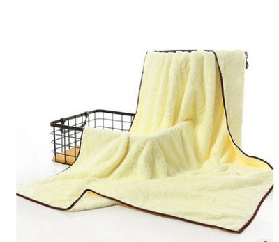 New Arrival Microfiber ύφασμα Μασίφ Coral Cashmere Πετσέτα μπάνιου Beauty Salon Sauna Spa Μπουρνούζια Απορροφητικές Πετσέτες θαλάσσης για ενήλικες