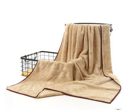 New Arrival Microfiber ύφασμα Μασίφ Coral Cashmere Πετσέτα μπάνιου Beauty Salon Sauna Spa Μπουρνούζια Απορροφητικές Πετσέτες θαλάσσης για ενήλικες