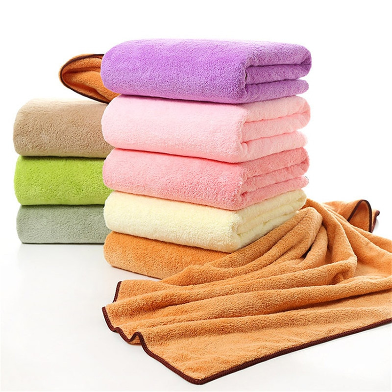 New Arrival Microfiber ύφασμα Μασίφ Coral Cashmere Πετσέτα μπάνιου Beauty Salon Sauna Spa Μπουρνούζια Απορροφητικές Πετσέτες θαλάσσης για ενήλικες