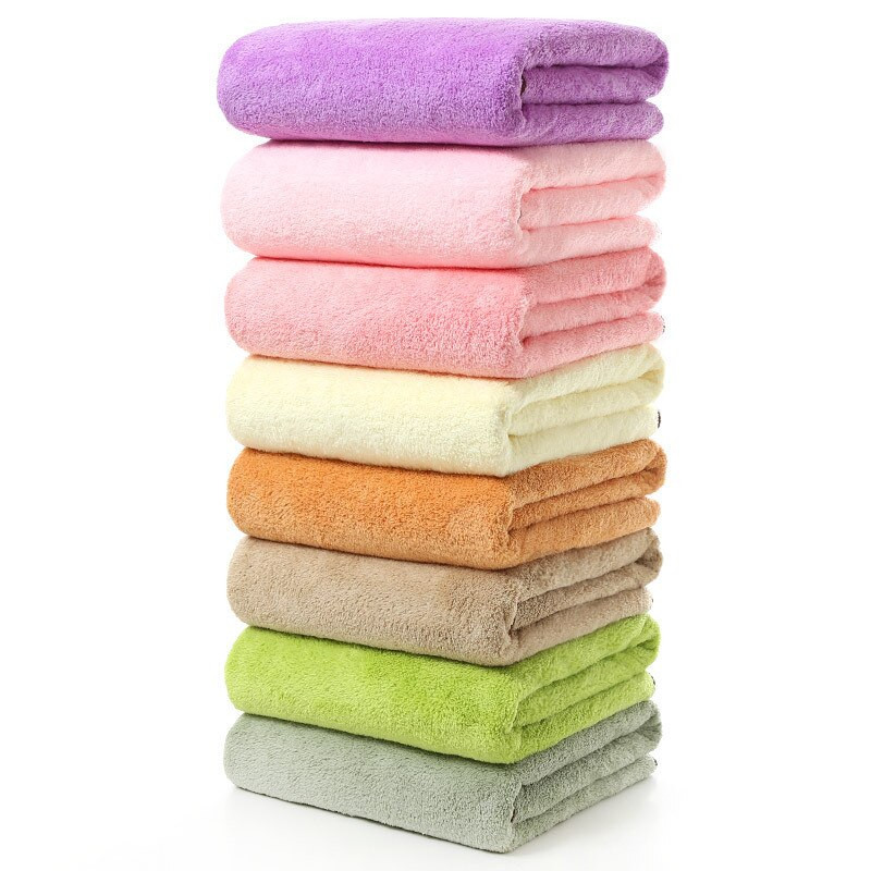 New Arrival Microfiber ύφασμα Μασίφ Coral Cashmere Πετσέτα μπάνιου Beauty Salon Sauna Spa Μπουρνούζια Απορροφητικές Πετσέτες θαλάσσης για ενήλικες