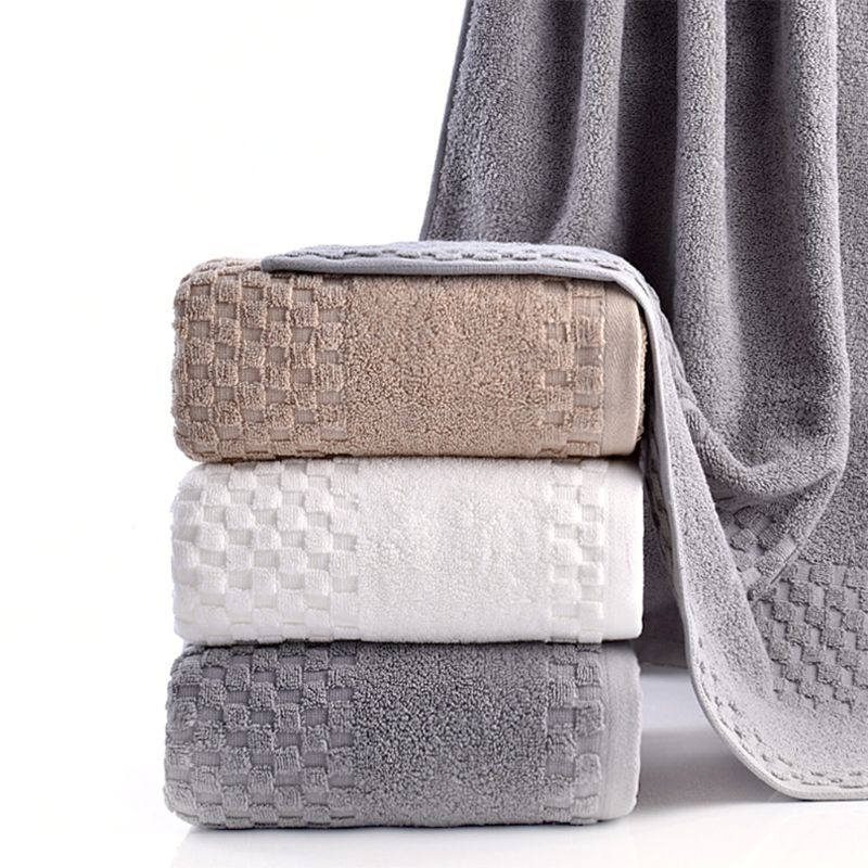 Prosoape de baie din bumbac îngroșat pentru adulți Prosop de plajă Baie pentru saună foarte mare Lenjerie de hotel Prosoape Salon de înfrumusețare