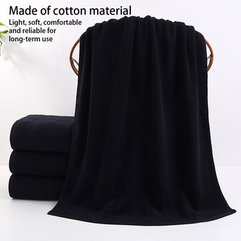70x140 см хавлиена кърпа за баня едноцветни памучни кърпи удобни меки удебелени абсорбиращи вода кърпи консумативи на открито
