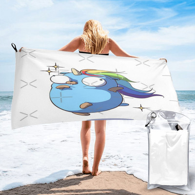 Golang Gopher Unicorn Prosoape de baie de plajă Prosop de baie de gimnastică Prosop pentru păr Prosop de baie de dimensiuni mari