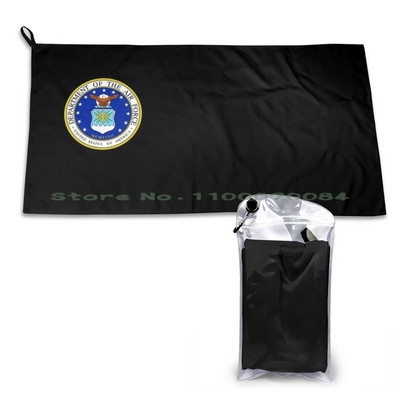 Seal Of The United States Department Of The Force Quick Dry Towel Gym Sports Bath Portable Seal Of The United States Air