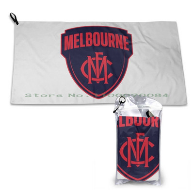 Melbourne Demons Quick Dry Towel Gym Sports Bath Portable International Flag Of Planet Earth Symbol Μαλακή μάσκα προσώπου