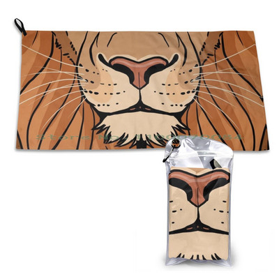 Tribal Lion Quick Dry Towel Gym Sports Bath Portable Ταινίες τρόμου δεκαετίας του 1980 Ταινίες της δεκαετίας του 1980 The Thing Retro Monster Sci Fi