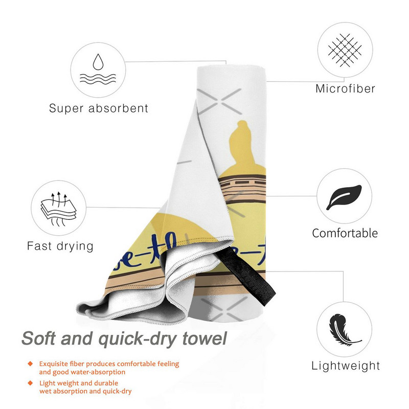 Love Thee Notre Dame Strand fürdőlepedők Sport hajtörölköző Superfine Fiber fürdőszobai kiegészítők szett