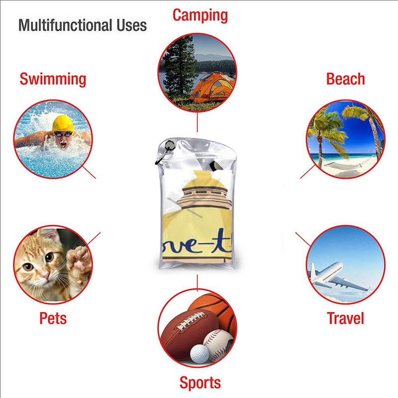 Love Thee Notre Dame Strand fürdőlepedők Sport hajtörölköző Superfine Fiber fürdőszobai kiegészítők szett