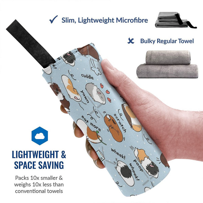 Cobai Lista zilnică de activități Prosoape de baie de plajă Prosop de gimnastică Prosop de bucătărie Prosop de pat pentru baie și masă Prosoape de baie pentru adulți