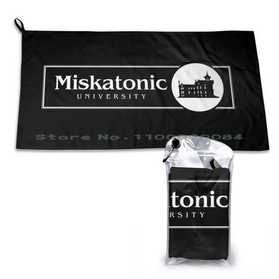 Miskatonic University-Pickman Hall Quick Dry Towel Gym Sports Bath Portable Balloon Balloon Mickey Balloon Happiest Place On