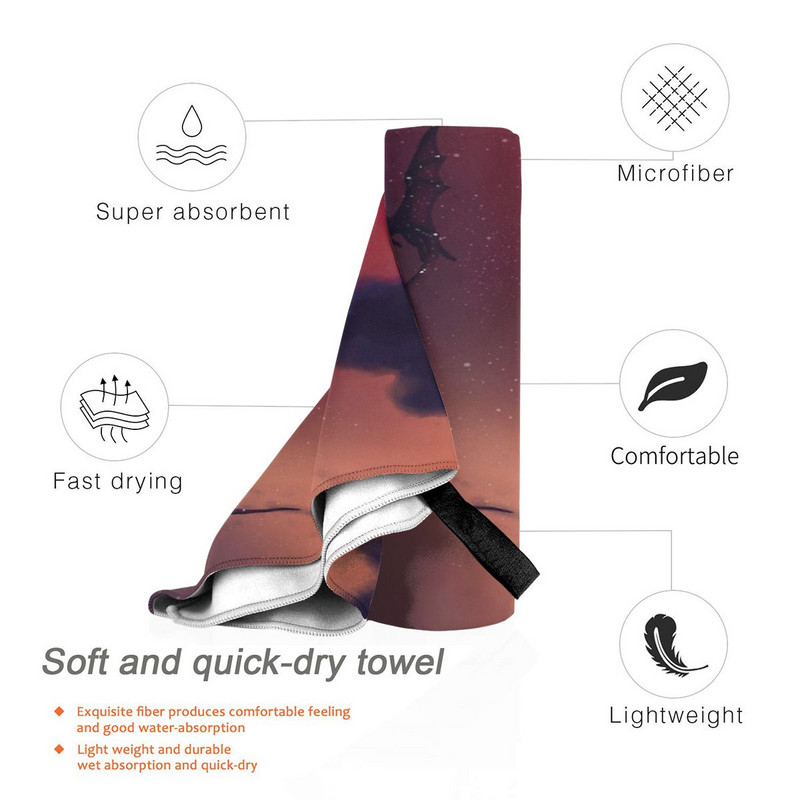 Chase The Stars Red Beach Prosoape de baie Home Fata Prosop Baby Prosop de baie Halat de baie Femeie Dus