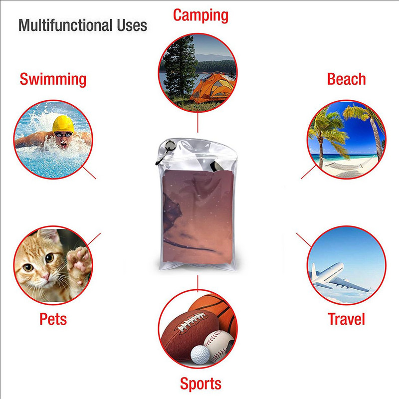 Chase The Stars Red Beach Prosoape de baie Home Fata Prosop Baby Prosop de baie Halat de baie Femeie Dus