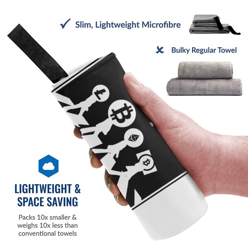 The Cryptos ( ) Prosop cu uscare rapidă Sală de sport Baie sportivă Portabil Ma?tre Gims Maitre Gims Damso Alonzo Dadju Rap francez Ninho Aya